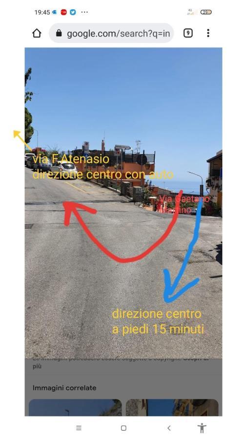 Al Bajah Loft Monovano Con Requisiti Hotel Taormina Exteriér fotografie